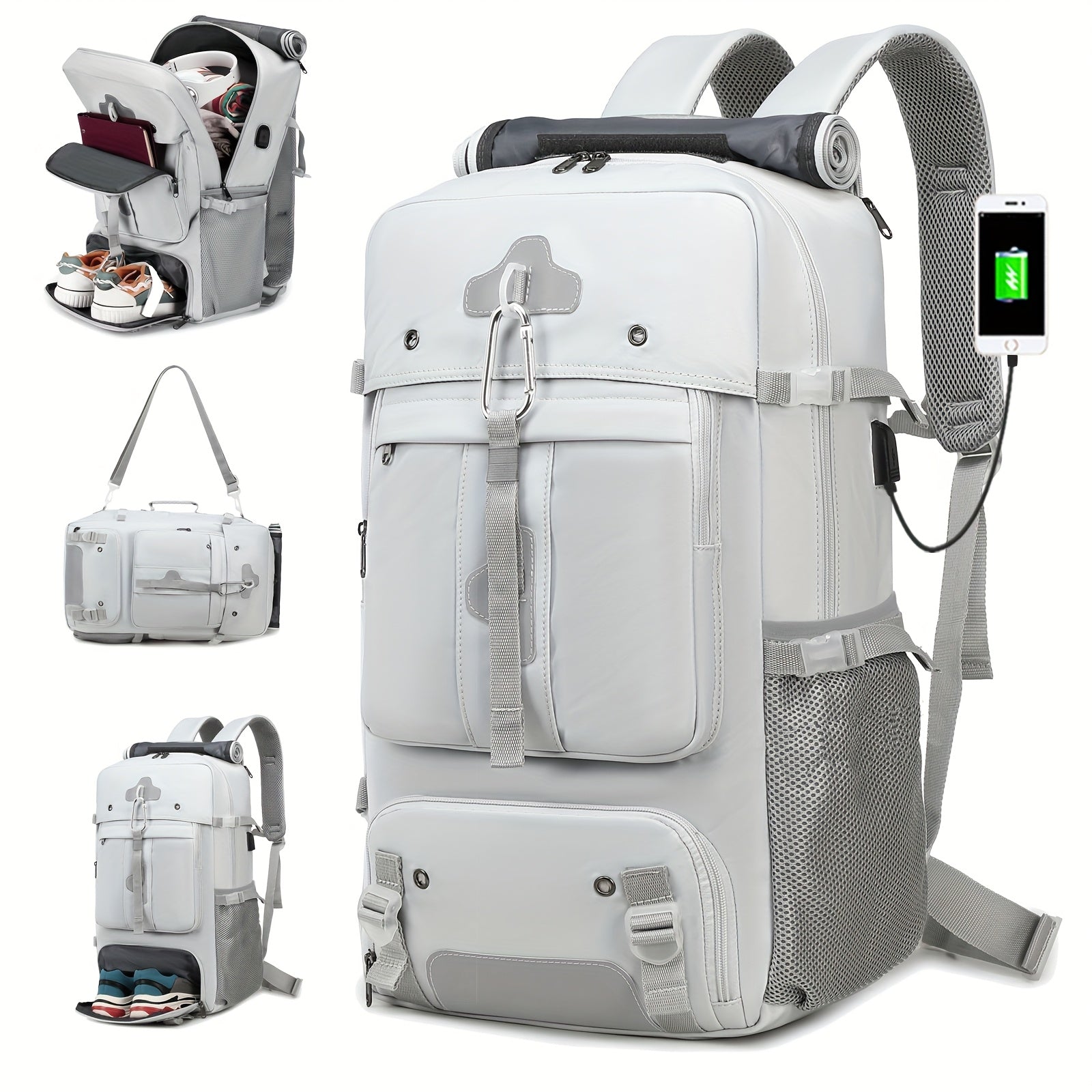 Womens AirlineApproved Travel Backpack Luggage Laptop Gym